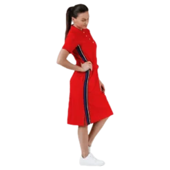 Simone Dress Red