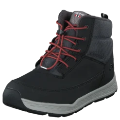 Sjur Wp Black/burgundy