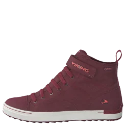 Skien Mid Gtx Wine/coral