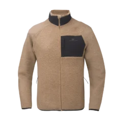 Skord Wool Pile Jacket M Kitt/brown