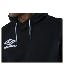 Sleeve Print Hoodie Black