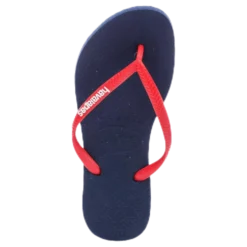 Slim Logo Blue/Red
