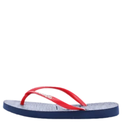 Slim Logo Blue/Red