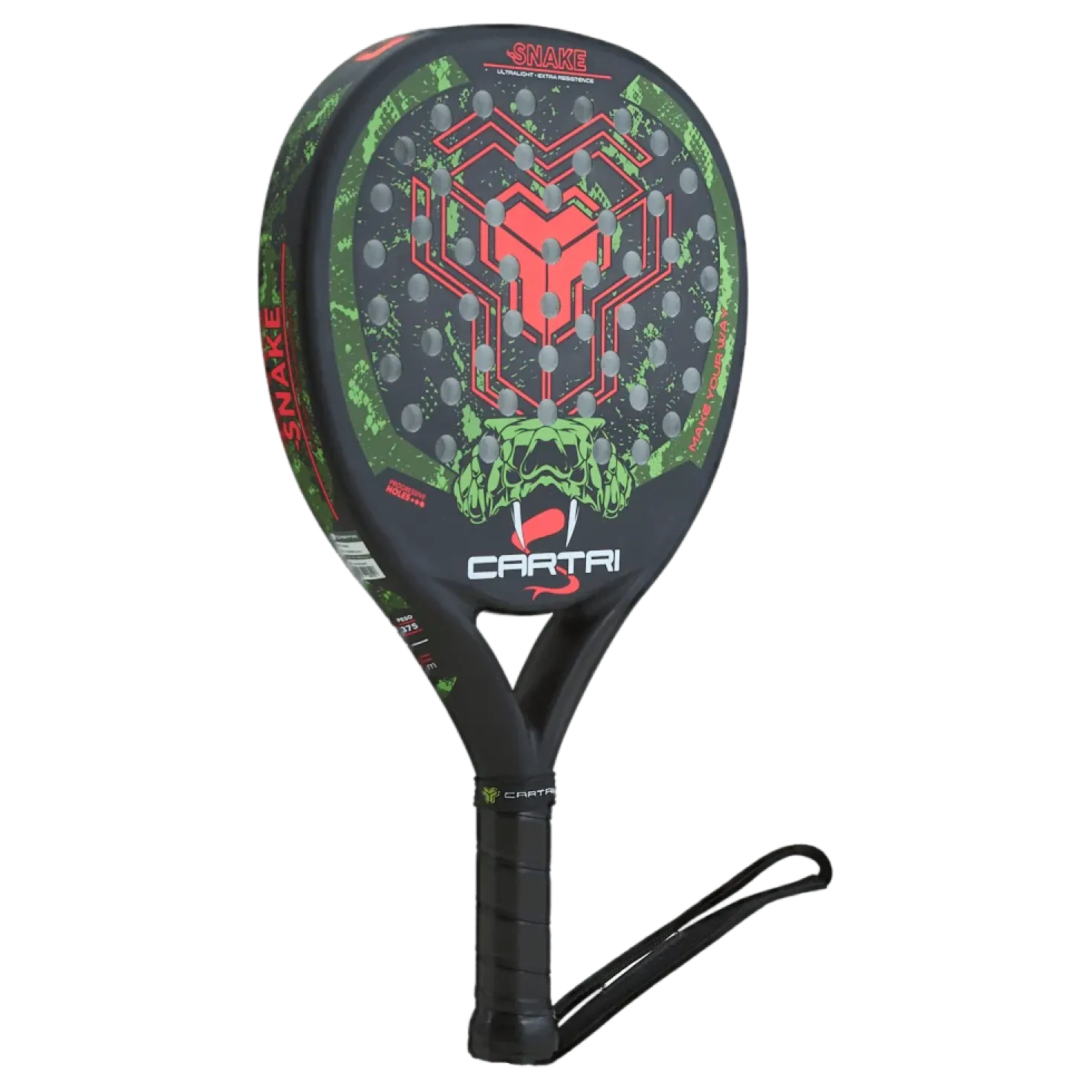 Snake Black/green/red