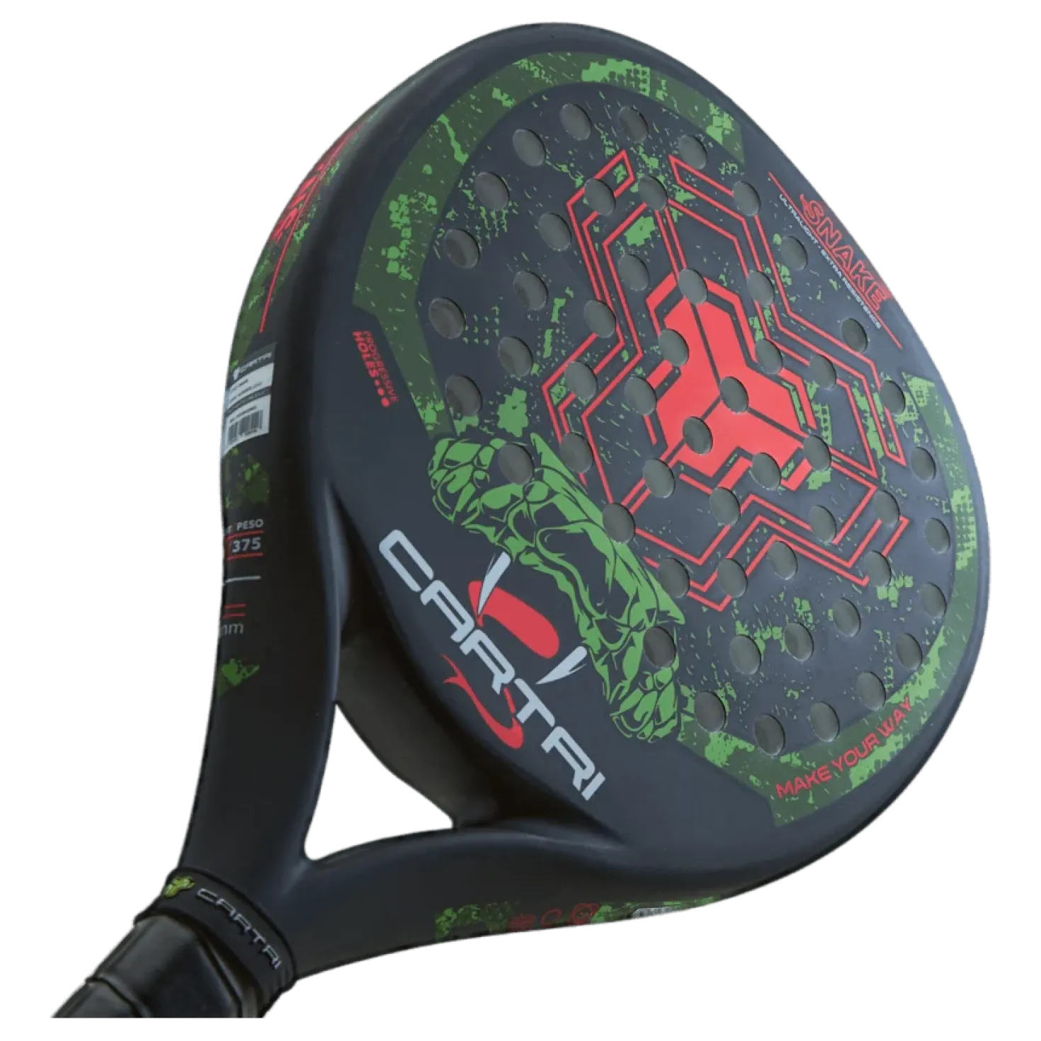 Snake Black/green/red