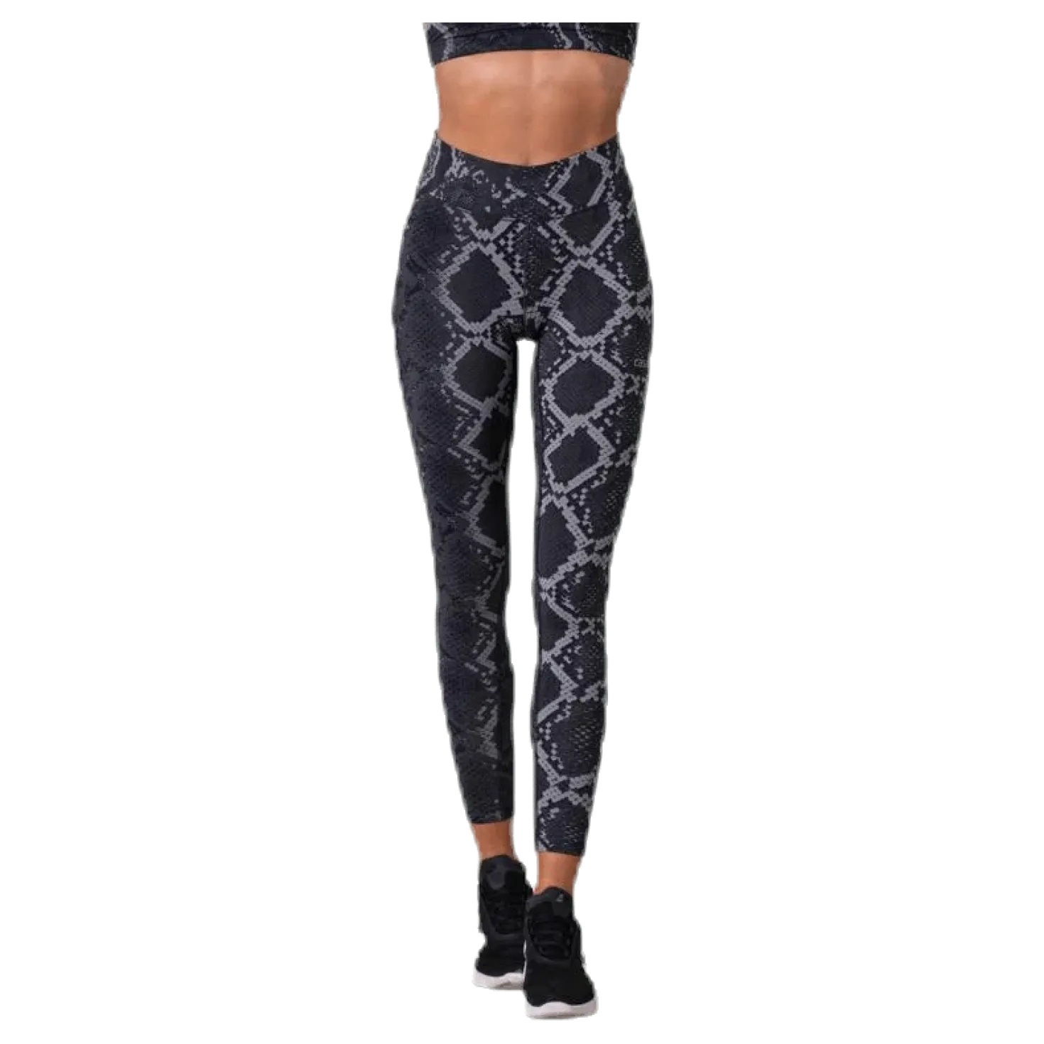 Snake Tights Grey
