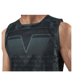Sniper Green Sleeveless Tee Patterned/Green