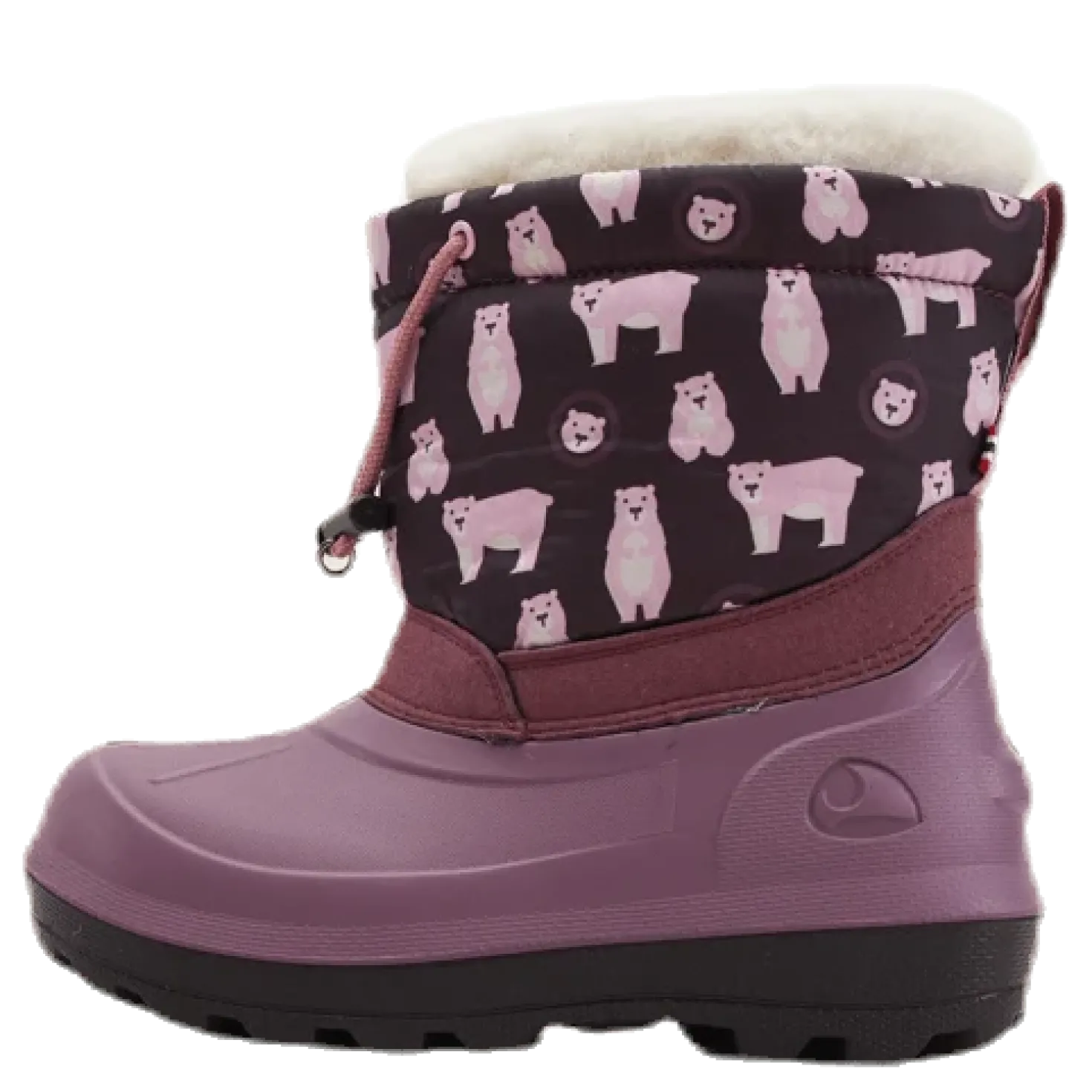 Snowfall Bear Purple