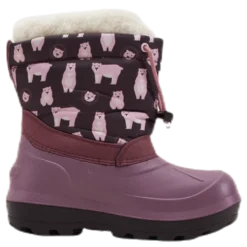 Snowfall Bear Purple