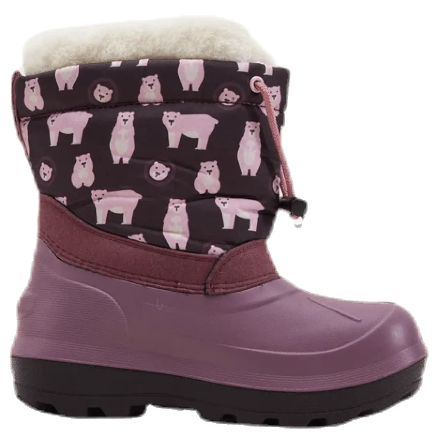 Snowfall Bear Purple