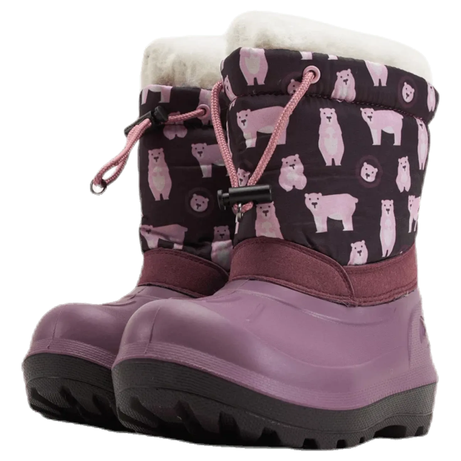 Snowfall Bear Purple