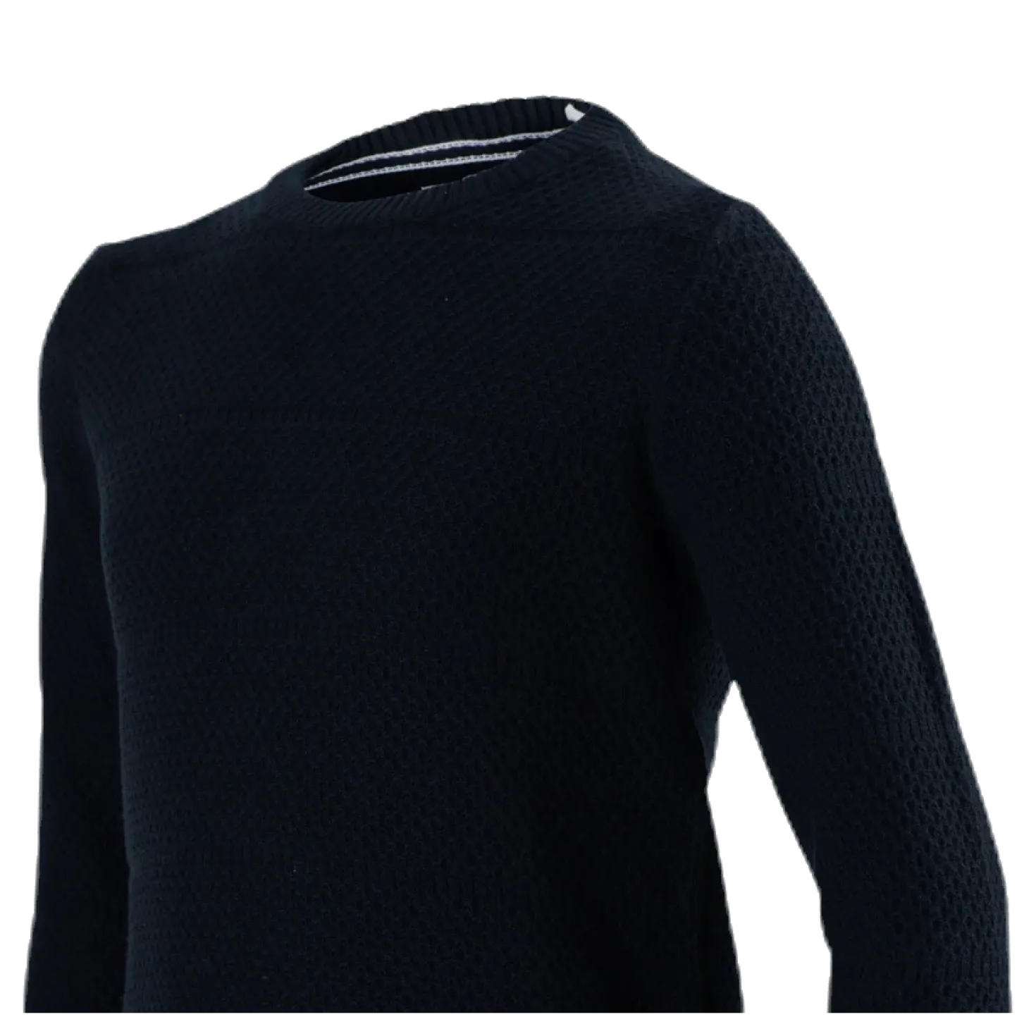 Snow Knit Crew Neck Junior Blue