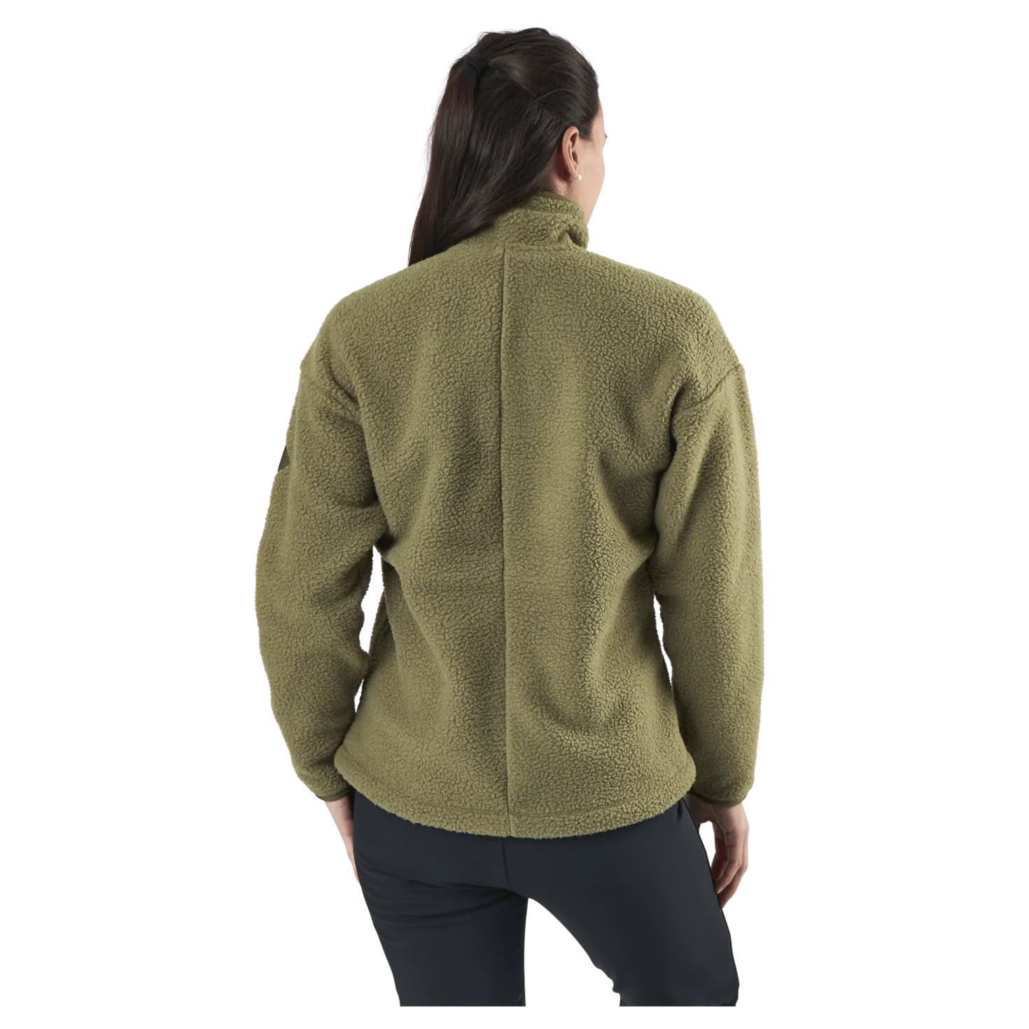 Snowshelter Teddy Half Zip Green