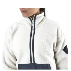Snowshelter Teddy Half Zip White