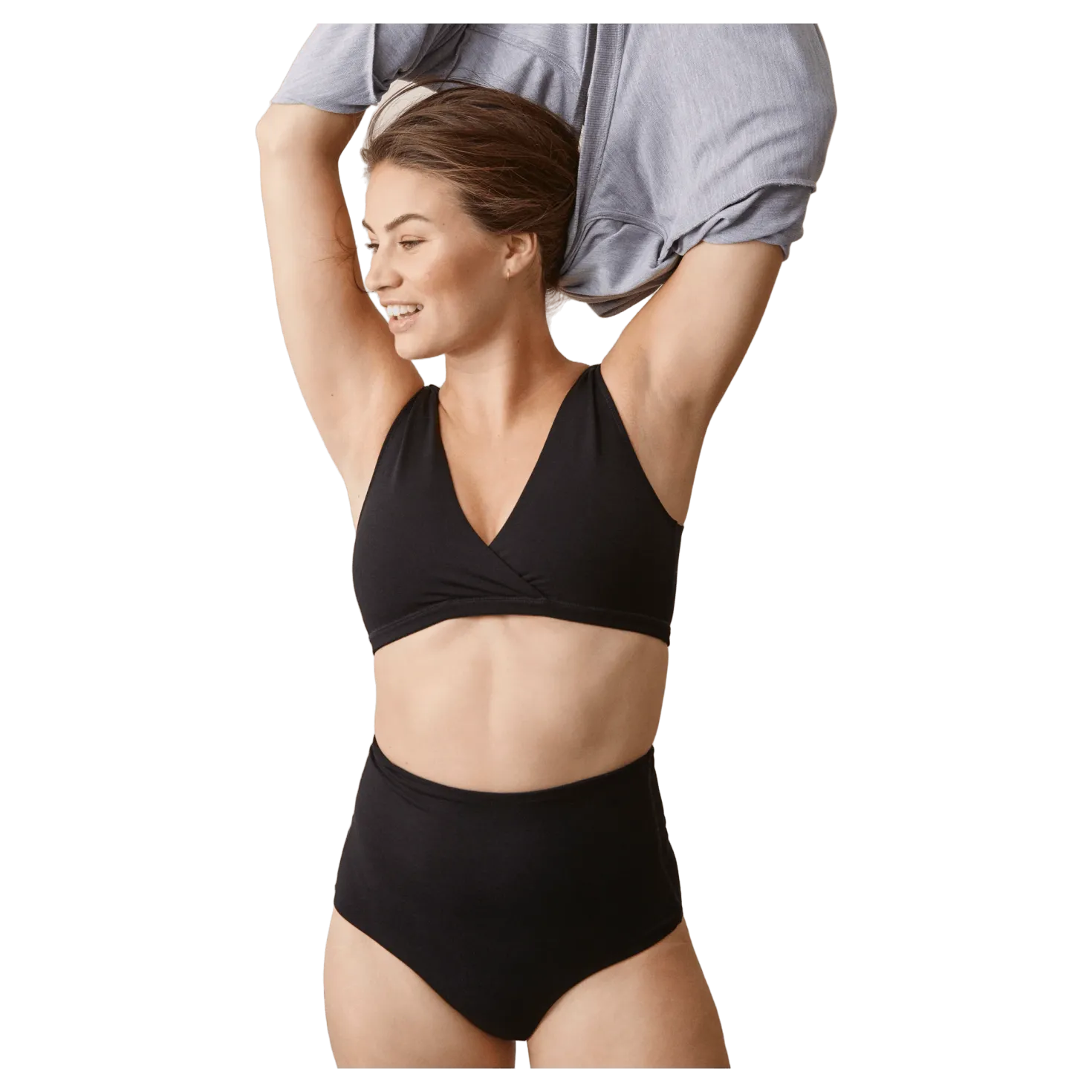 Soft Support Brief Black