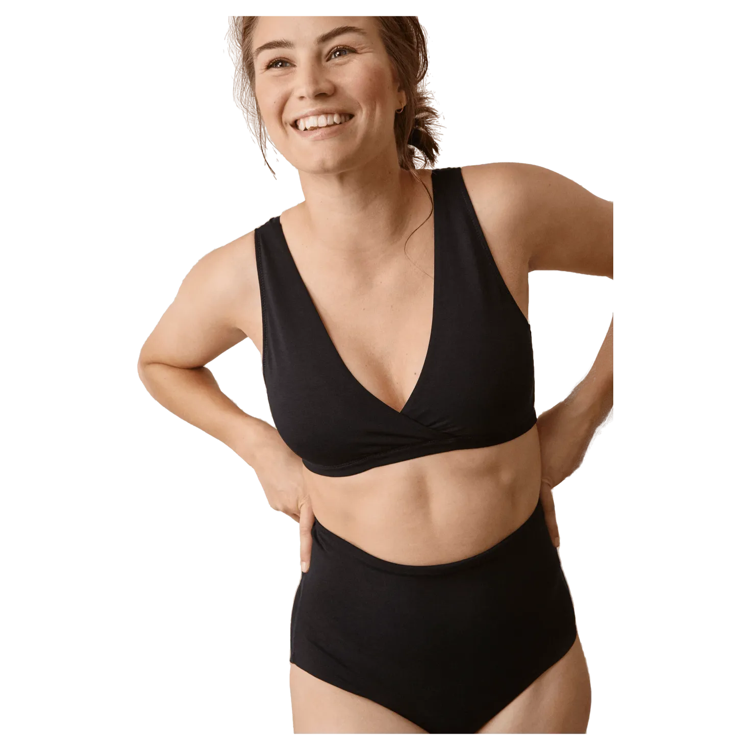 Soft Support Brief Black