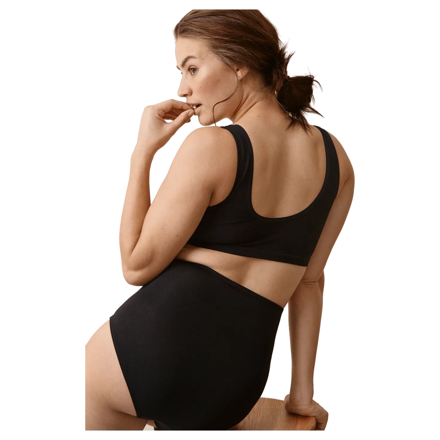 Soft Support Brief Black
