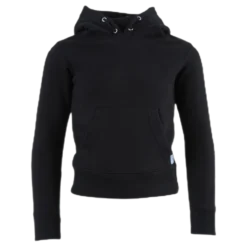 Soft Sweat Hood Junior Black