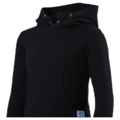 Soft Sweat Hood Junior Black