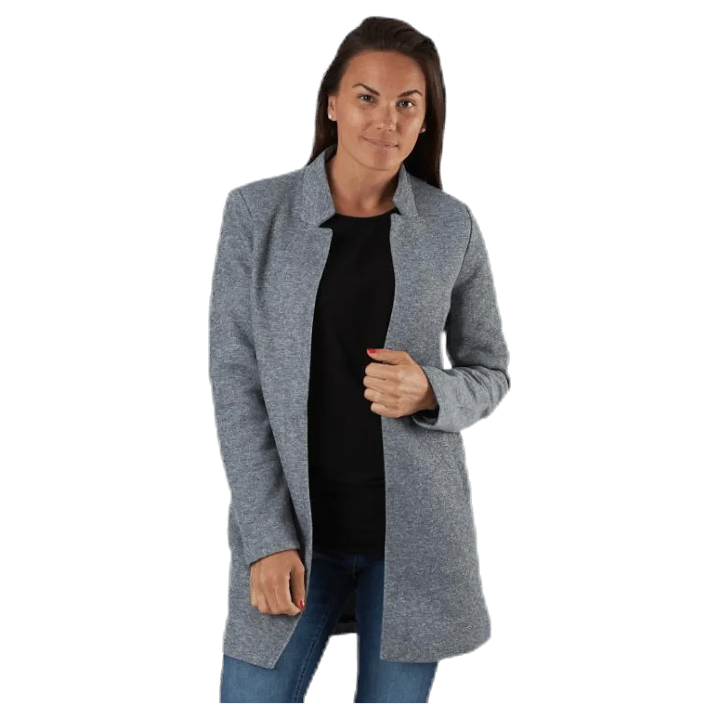 Soho Coatigan Light Grey Melange