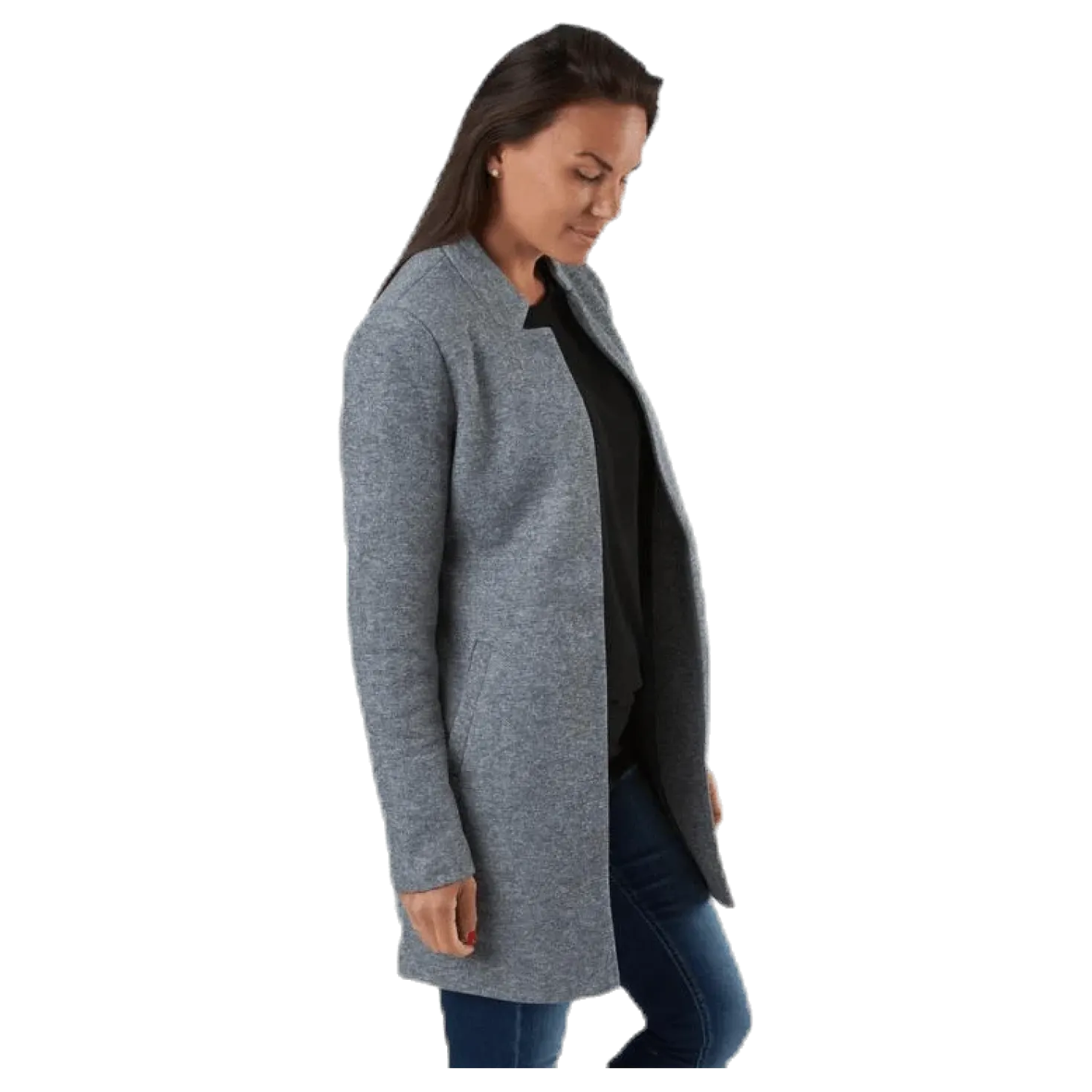 Soho Coatigan Light Grey Melange
