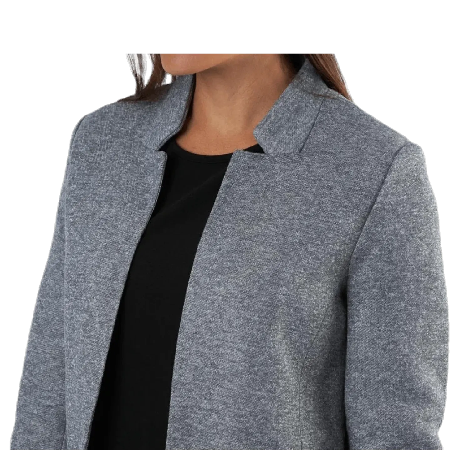 Soho Coatigan Light Grey Melange