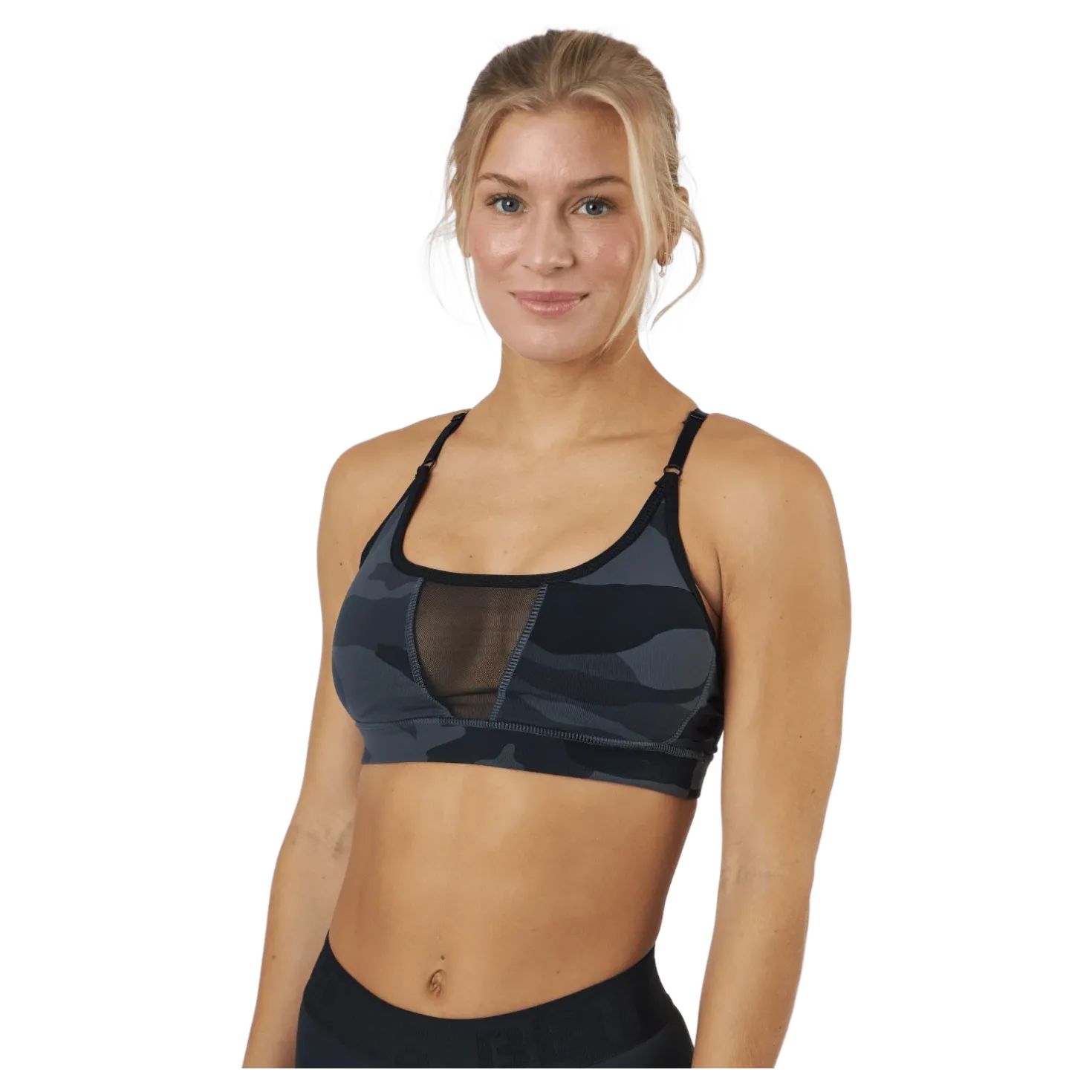 Soho Sports Bra Dark Camo