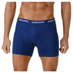 Solid Shorts 3-Pack Blue