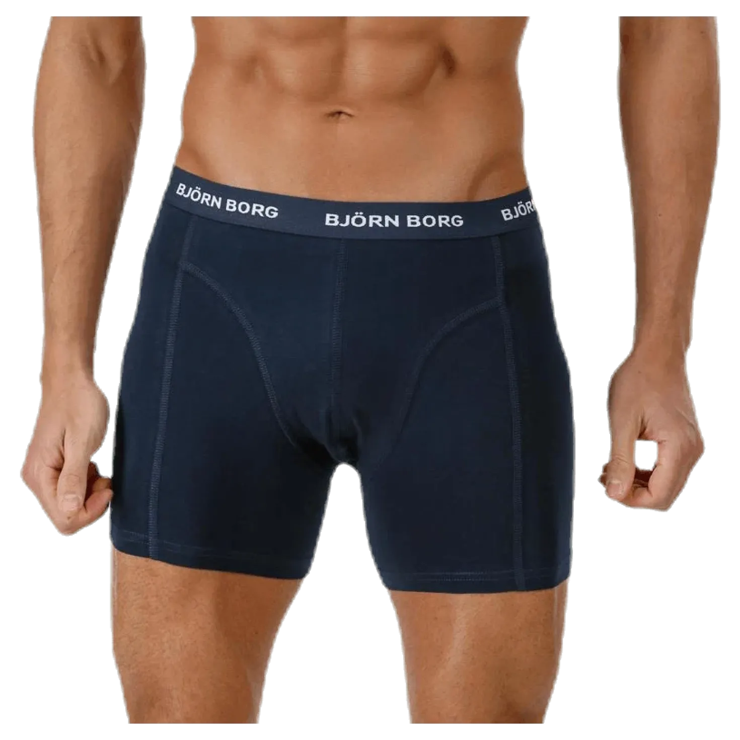 Solid Shorts 3-Pack Blue