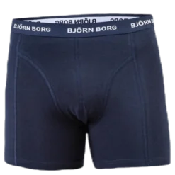 Solid Shorts 5-Pack Blue/Patterned