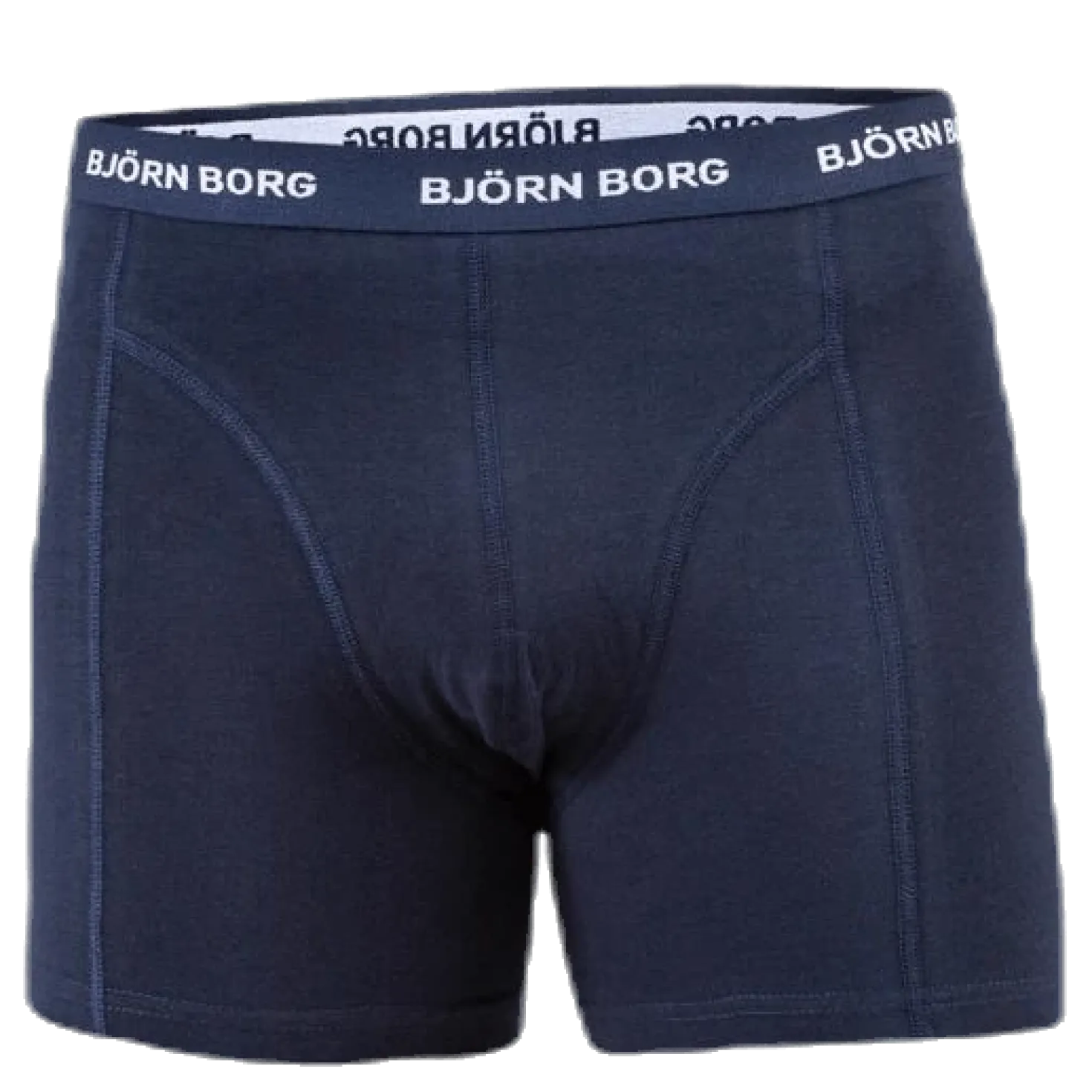 Solid Shorts 5-Pack Blue/Patterned