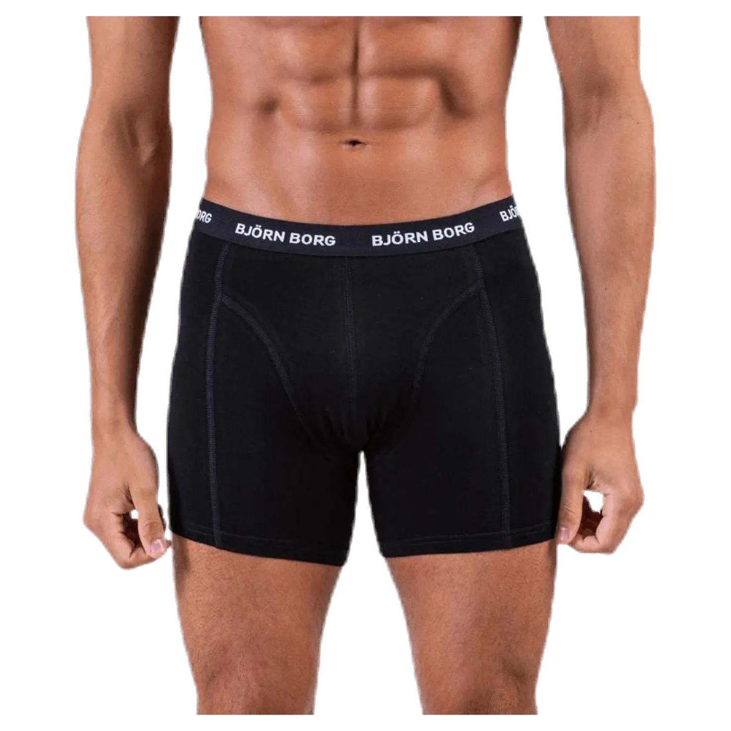 Solid Shorts 5-Pack Blue/Patterned
