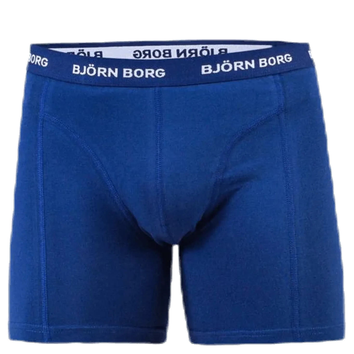 Solid Shorts 5-Pack Blue/Patterned