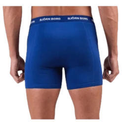 Solid Shorts 5-Pack Blue/Patterned