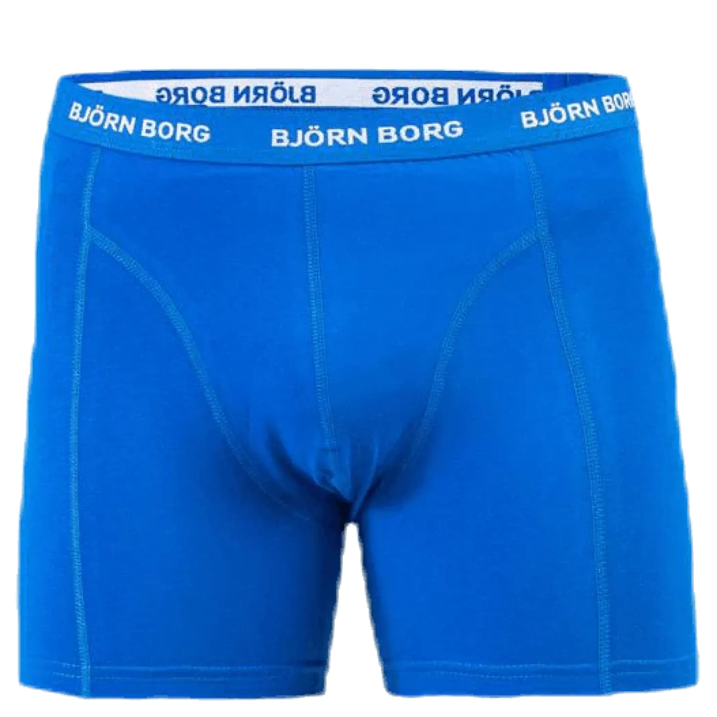 Solid Shorts 5-Pack Blue/Patterned