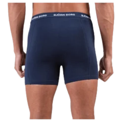 Solid Shorts 5-Pack Blue/Patterned