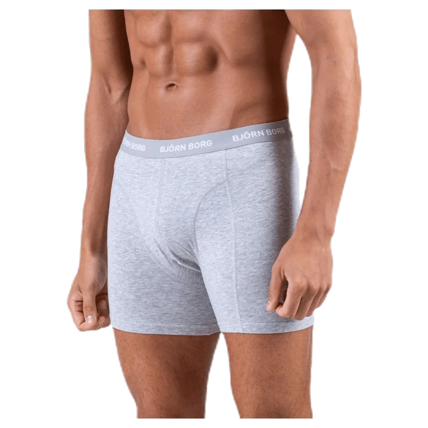 Solid Shorts 5-Pack Blue/Patterned