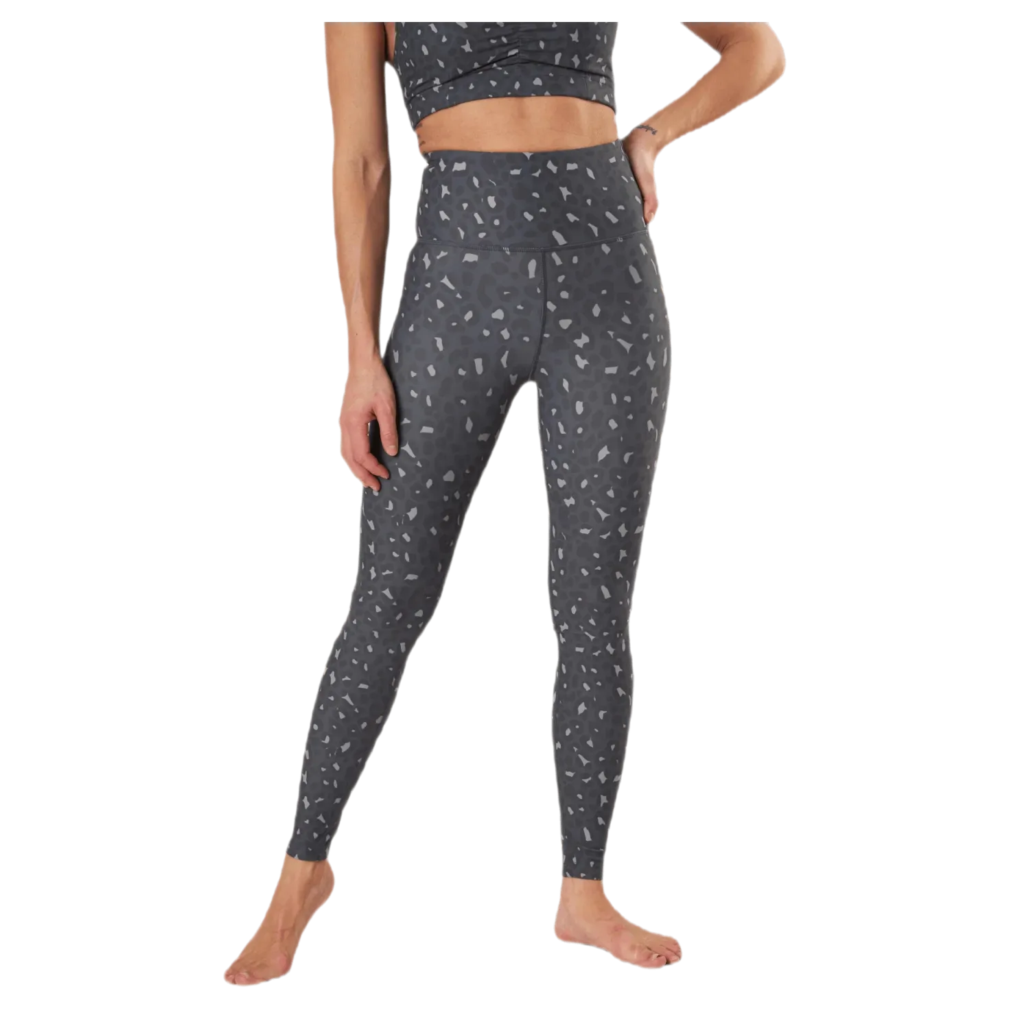 Soul Peached Leggings Patterned/Grey