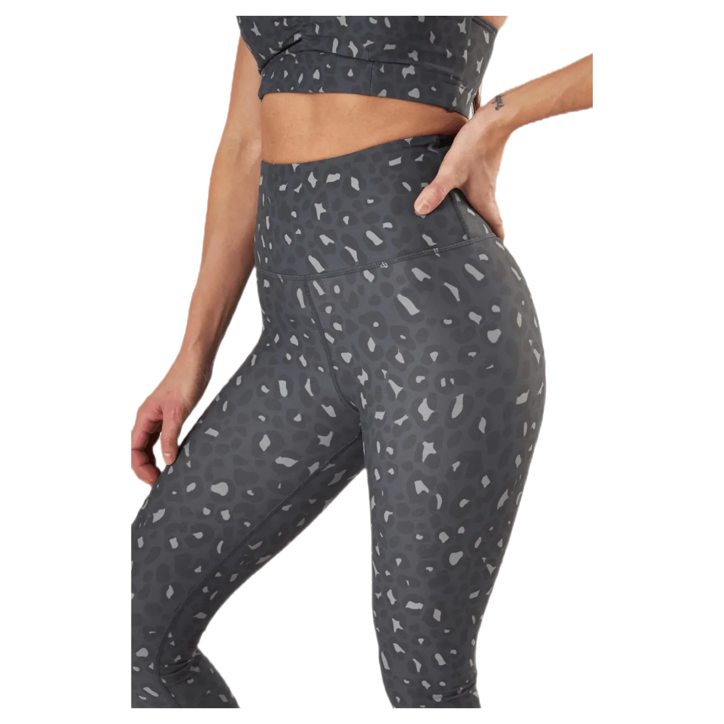Soul Peached Leggings Patterned/Grey