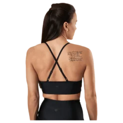 Soul Ruched Bra Black