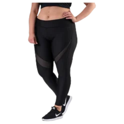 Speed Plus Size Tights Black