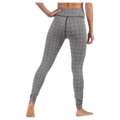 Spin To Win Mid Layer Tights White/Black