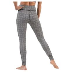Spin To Win Mid Layer Tights White/Black