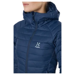Spire Mimic Hood Women Tarn Blue Solid