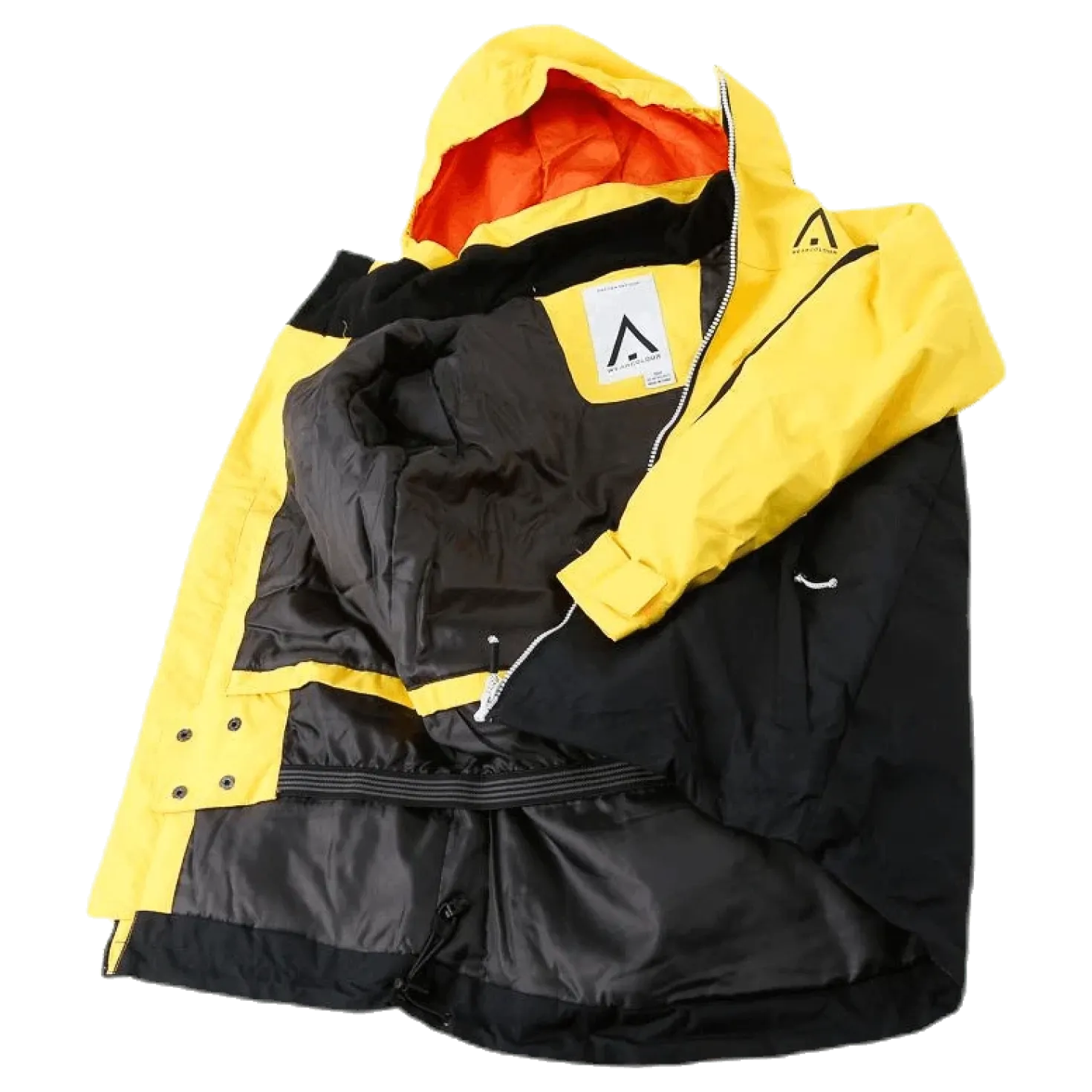 Split Snowboard Yellow
