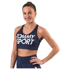 Sports Bra Logo Mid Blue
