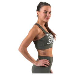 Sports Bra Logo Mid Green