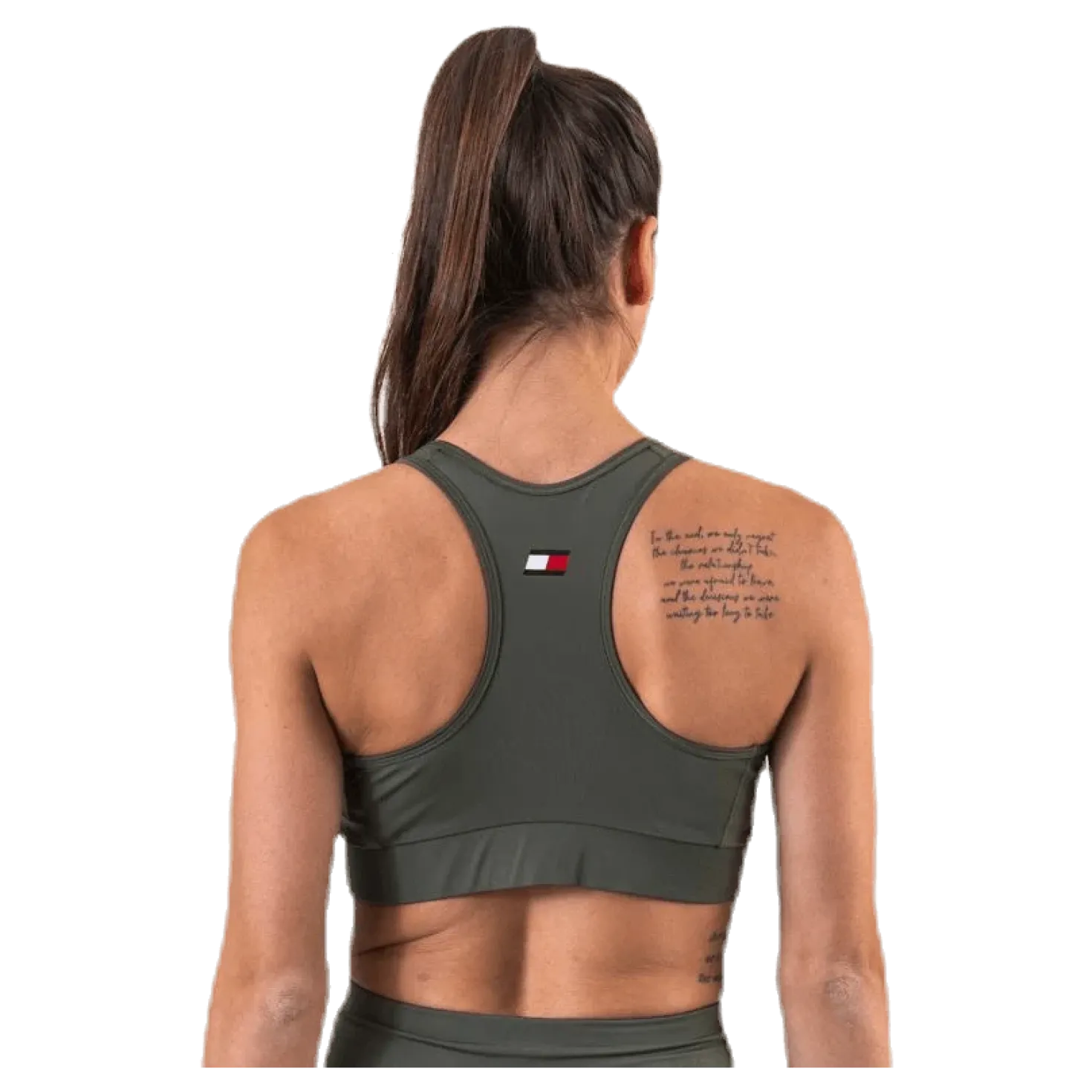 Sports Bra Logo Mid Green