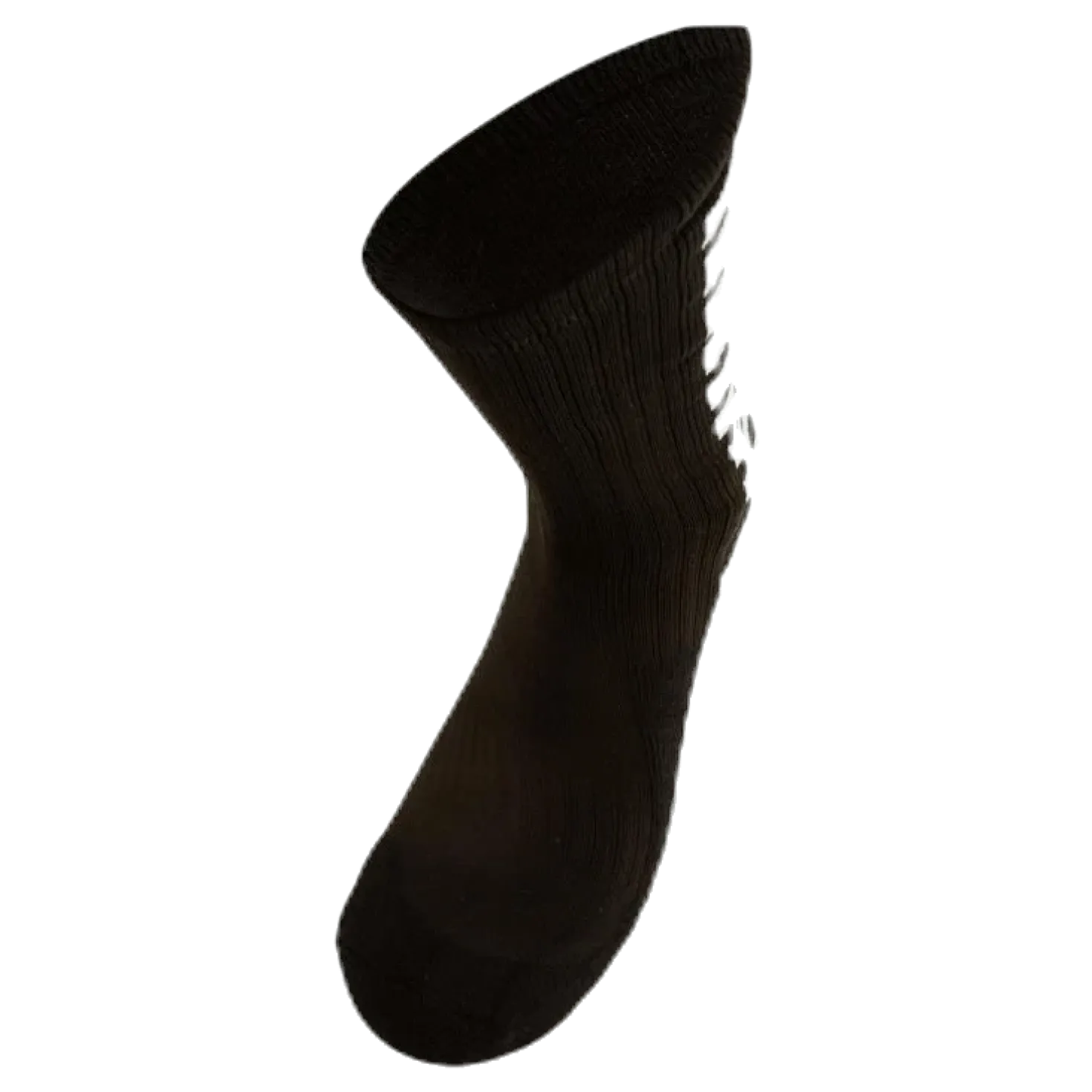Sports socks striped long Black
