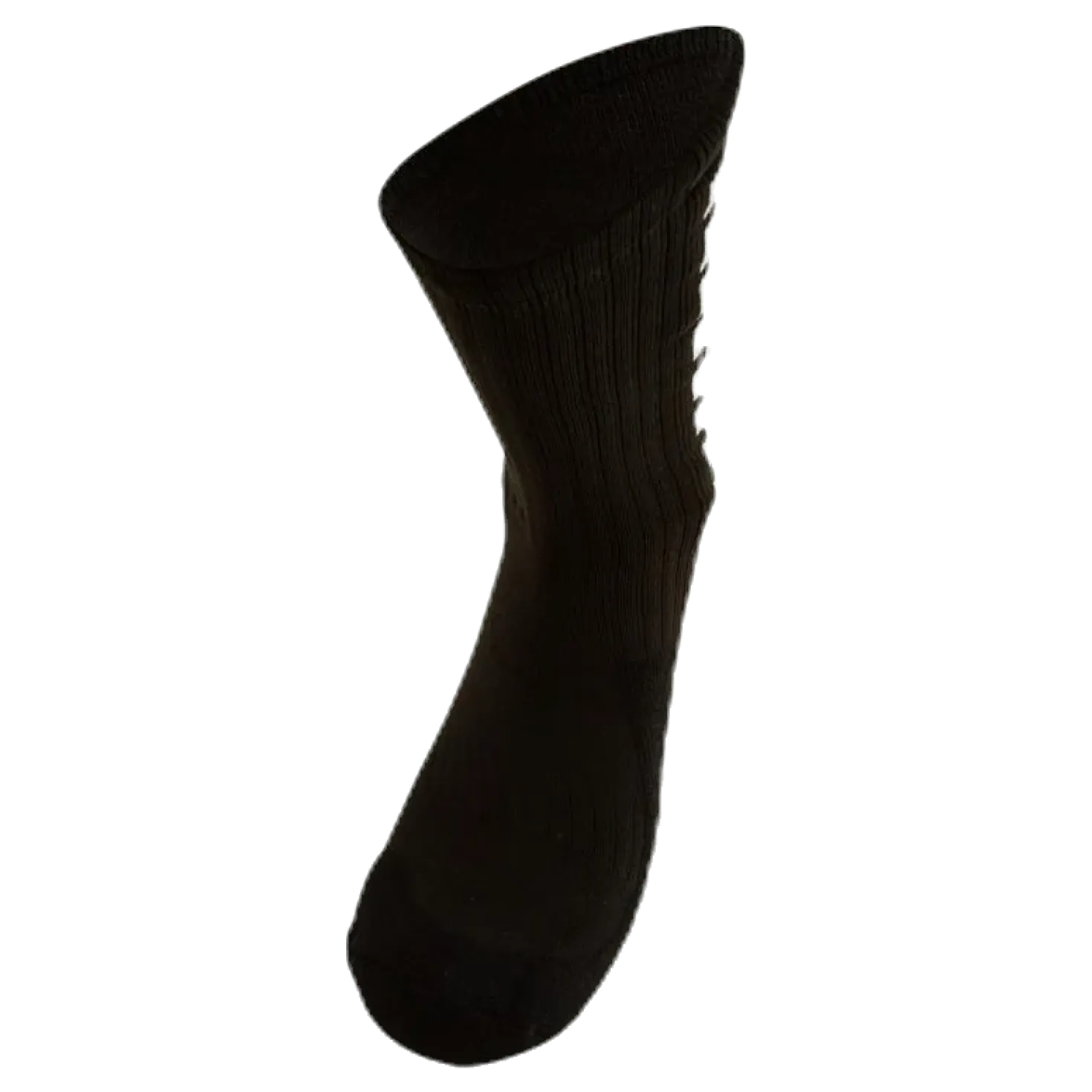 Sports socks striped long Black